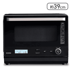 アイリスオーヤマ スチームオーブンレンジ 26L ブラック MO-FS2601【取り寄せ入荷後次第発送】