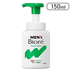 メンズビオレ 泡タイプ薬用アクネケア洗顔 本体 150ml[R]