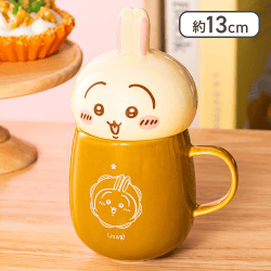 【うさぎ】ちいかわ ふたつきおかおマグカップ