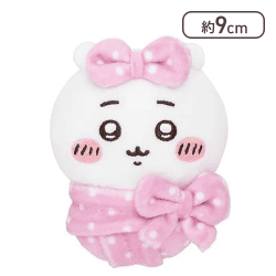 ちいかわ キュッ おくるみぷちミニマスコット ぬいぐるみ (ちいかわ)【取り寄せ入荷後次第発送】