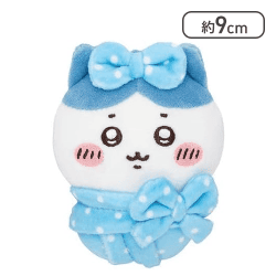 ちいかわ キュッ おくるみぷちミニマスコット ぬいぐるみ (ハチワレ)【取り寄せ入荷後次第発送】