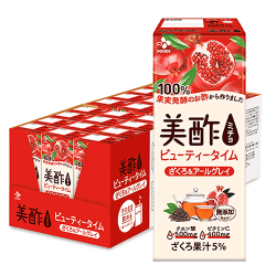 【コストコ】美酢 (ミチョ) ザクロ & アールグレイ 200ml×24本【取り寄せ入荷後次第発送】