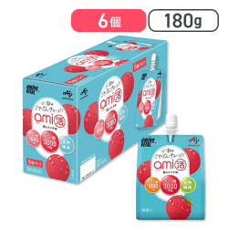 アミノバイタル 味の素 ami活 ゼリードリンク 朝のライチ味 180g×6個[R]