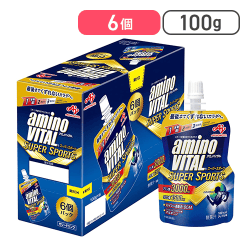アミノバイタル SUPERSPORTS アップル味 100g×6個[R]