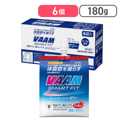 VAAM(ヴァーム) ゼリー アップル風味 180g×6個[R]