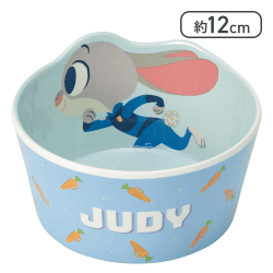 ダイカット メラミン ボウル ディズニー ズートピア ジュディ[R]