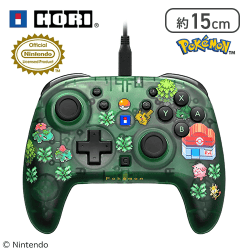 ポケモン ピクセル アートシリーズ ワイヤードホリパッド TURBO for Nintendo Switch 2 Pixel -緑-【取り寄せ入荷後次第発送】
