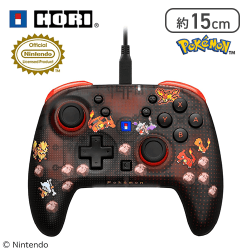 ポケモン ピクセル アートシリーズ ワイヤードホリパッド TURBO for Nintendo Switch 2 Pixel -赤-【取り寄せ入荷後次第発送】