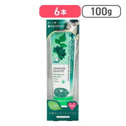 デンティス チューブタイプ ハミガキ粉 ミントの香り 目覚めてすぐKissできる 恋するハミガキ 100g×6本【取り寄せ入荷後次第発送】