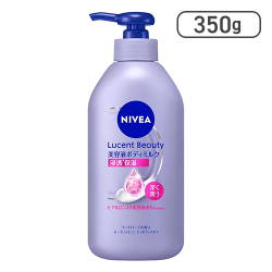 ニベア ルーセントビューティ ディープモイスチャー ボディミルク ボディクリーム 350g[R]