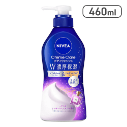 ニベア クリームケア ボディウォッシュ Ｗ濃厚保湿 パリスリッチパルファンの香り ポンプ 460ml[R]