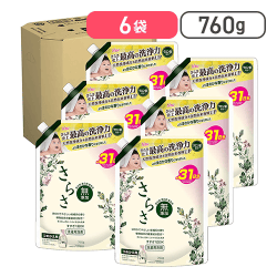 さらさ 液体 無添加 760g×6袋【取り寄せ入荷後次第発送】