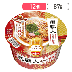 日清食品 カップ麺（醤油）87g ×12個[R]