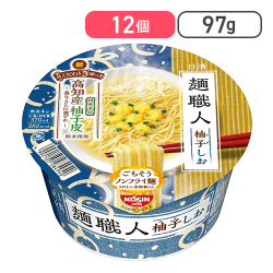 日清食品 カップ麺(柚子しお) 97g ×12個[R]