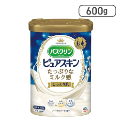 バスクリンピュアスキン入浴剤 しっとり肌600ｇ[R]