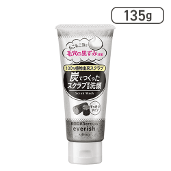 everish(エブリッシュ) 炭スクラブ洗顔 135g[R]
