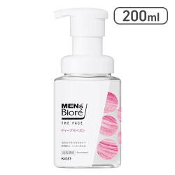 メンズビオレ ザフェイス ディープモイスト 本体 200ml[R]