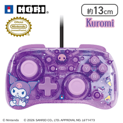 ホリパッド TURBO ミニ for Nintendo Switch 2 クロミ【取り寄せ入荷後次第発送】