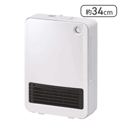 アイリスプラザ セラミックファンヒーター 人感センサー付 1200W 8畳 PCH-125D-W【取り寄せ入荷後次第発送】