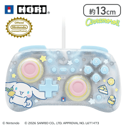 ホリパッド TURBO ミニ for Nintendo Switch 2 シナモロール【取り寄せ入荷後次第発送】