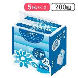 エルモアソフトパックティシュー 200組×5個パック[R]