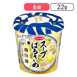 エースコック スープはるさめ 鶏白湯 22g ×6個[R]