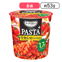 味の素 スープDELI? PASTA+ 完熟トマトのパスタ 53.6g ×6個[R]