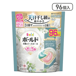 【大容量】ボールド ジェルボール 柔軟剤入り   96個 (ホワイトティー&フローラルの香り)【取り寄せ入荷後次第発送】