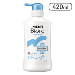 メンズビオレ 薬用デオドラントボディウォッシュ 清潔感のあるせっけんの香り 本体 420ml[R]