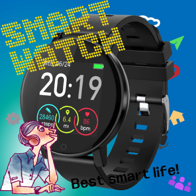 Qimif スマートウォッチ Luck Rock ラックロック オンラインクレーンゲーム