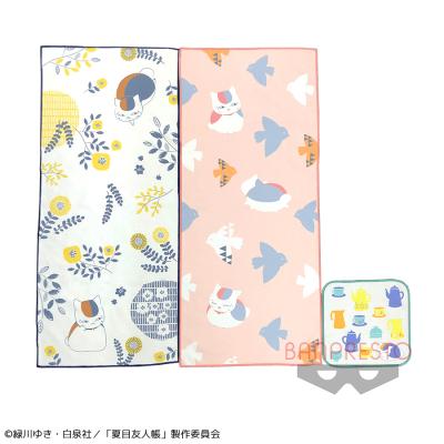 夏目友人帳 タオルセット 北欧ｓｔｙｌｅ Luck Rock ラックロック オンラインクレーンゲーム