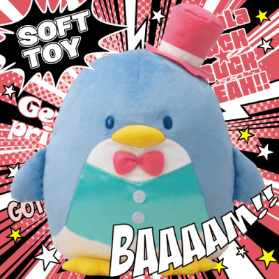 タキシードサム オシャレなｂｉｇぬいぐるみ Luck Rock ラックロック オンラインクレーンゲーム