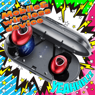 KAYOWINE】Bluetooth イヤホン IPX7防水 | LUCK☆ROCK(ラックロック 