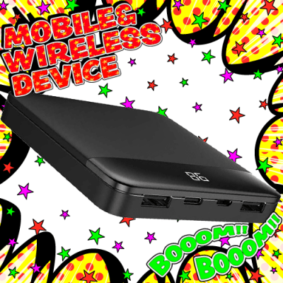 ☆新品☆モバイルバッテリー 10000mAh 快い