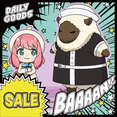 SPY×FAMILY BIGクリアスタンド【C.アーニャとひつじさん】