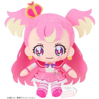 わんだふるぷりきゅあ！ コロっとまんまる プリフェイスぬいぐるみvol.1【A.キュアワンダフル】