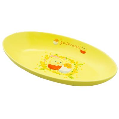 ぐでたま しゃきぴよとミモザカレー皿