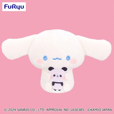 サンリオキャラクタｰズ×もちもちぱんだ マスコット ～シナモロール/ハンギョドン/ポムポムプリン/ちびぱん～【A.シナモロール】