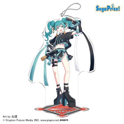 初音ミクシリーズ スタンド付ビッグクリアキーチェーン “初音ミク 
