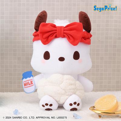 ゆるかわ サンリオキャラクターズ Lぬいぐるみ “ハンギョドン・ポチャッコ” もこもこおふろタイム【B.ポチャッコ】