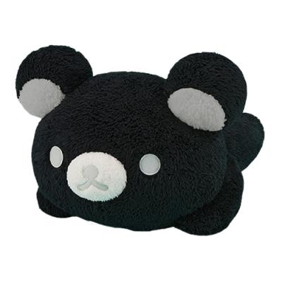 リラックマ モノクロリラックマ うつぶせぬいぐるみXL【A.ブラック】