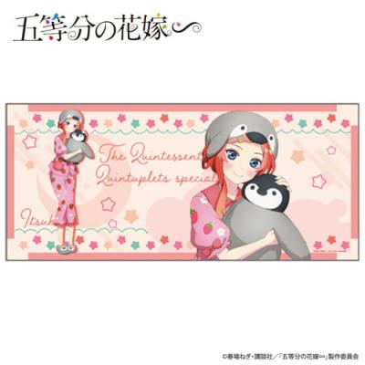 五等分の花嫁 大判ラバーマット リラックスタイム【E.中野五月】
