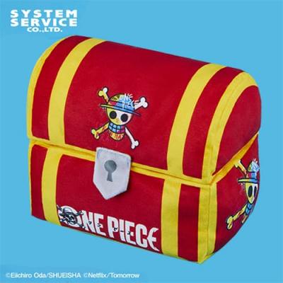 Netflixシリーズ「ONE PIECE」 宝箱ぬいぐるみXL【A.赤色】