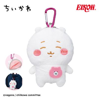 ちいかわ がま口ポーチ「ハチワレ」 生暖かい