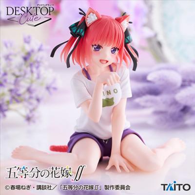 五等分の花嫁∬ Desktop Cute フィギュア 中野二乃 〜描き下ろしCat room wear ver.〜