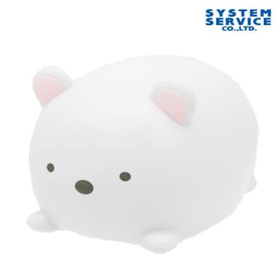 すみっコぐらし うつぶせルームライト【A.しろくま】
