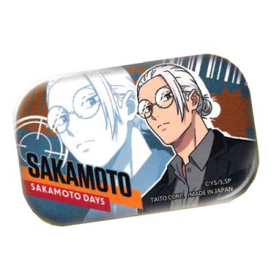 SAKAMOTO DAYS　メタリック缶バッジ【坂本C】