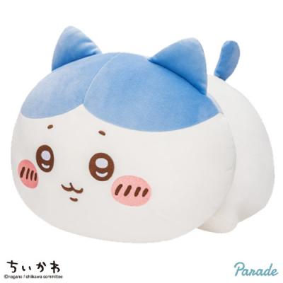 ちいかわもっちるねそべりBIGぬいぐるみ【ハチワレ】