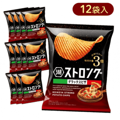 湖池屋ストロング デラックスピザ