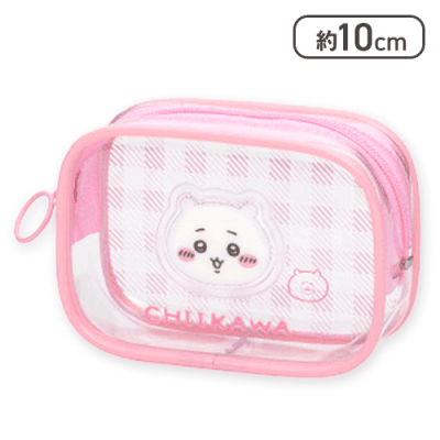 【ちいかわ】ちいかわぷっくりクリアミニポーチ